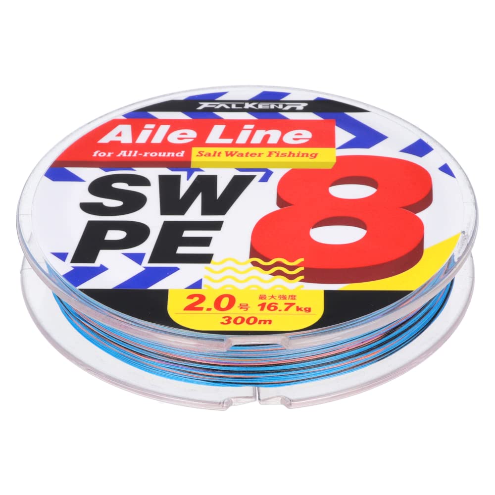 Falken R Aile Line 300m 5 colors Line SW PE No. 2.0 [Aile X8]